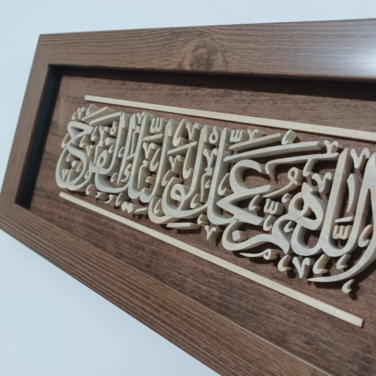 تابلو معرق دستساز اللهم عجل لولیک الفرج سایز 18 در 38
