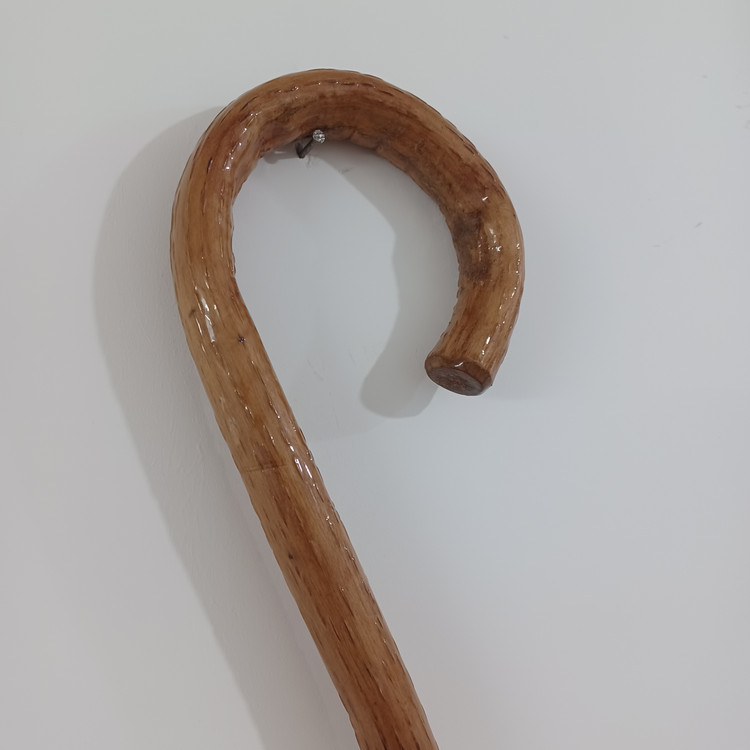 عصای چوبی یک تکه حرفه ای چوب ارژن سایز ۱۰۰ کد (۱۱۱)