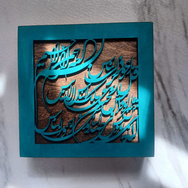 تابلو ۴ قل ست ۴ تایی سایز کلی ۶۰ سانتیمتر